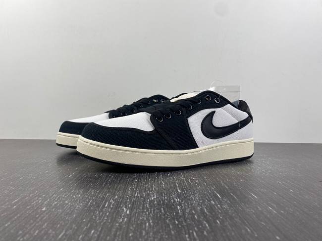 Air Jordan 1 Retro AJKO Low Black White Men's - DX4981-100 - 1