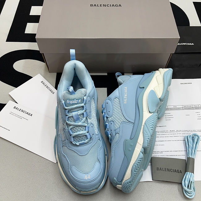 	 Balenciaga Triple S Blue - 1
