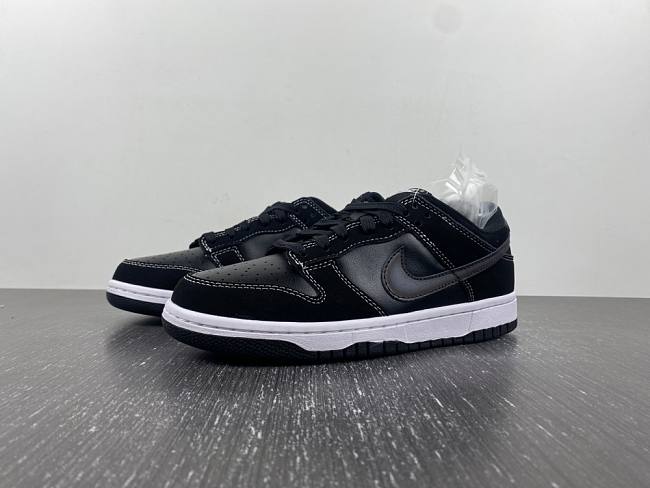 Nike Dunk Low Airbrush Swoosh Black - FD6923-001 - 1