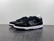 Nike Dunk Low Airbrush Swoosh Black - FD6923-001 - 1