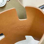 Hermes Leather Sandal Beige - 5