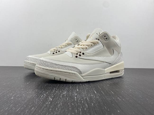 	 Travis Scott x Air Jordan 3 “Palomino” 136064-668 - 1