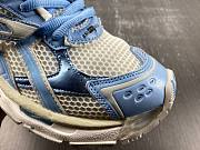 	 Balenciaga Lace Up Runner Sneaker Blue 677403 W3RB2 9744 - 5