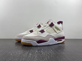 SB x Jordan 4 “Sapphire” Red  DR5415-102
