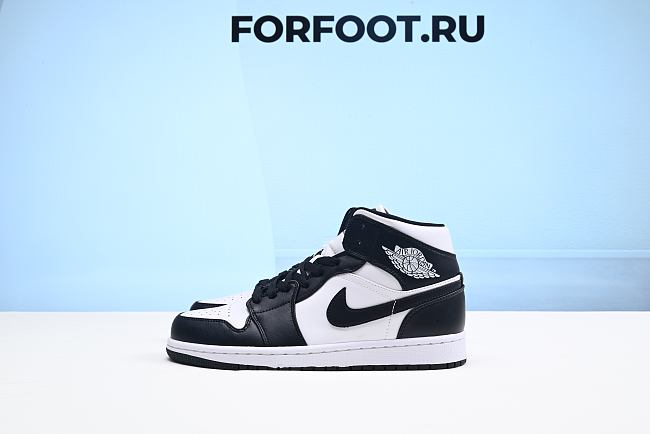 Air Jordan 1 Mid Panda (Women's)  DV0991-101 - 1
