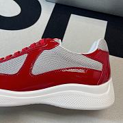 Prada America's Cup sneakers in red - 2