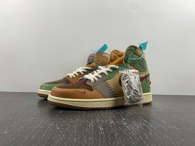 	 Air Jordan 1 Retro High OG Zion Williamson Voodoo - 1