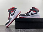 Air Jordan 1 Mid Gym Red Black Toe DQ8426-106 - 6