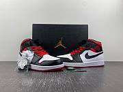 Air Jordan 1 Mid Gym Red Black Toe DQ8426-106 - 5