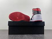 Air Jordan 1 Mid Gym Red Black Toe DQ8426-106 - 2