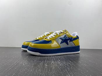 A Bathing Ape Bape Sta Nostalgic Blue Yellow 1180191006