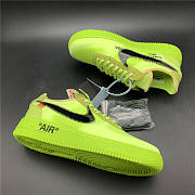 OFF-WHITE X AIR FORCE 1 Fluorescent Green AO4606-700 - 5