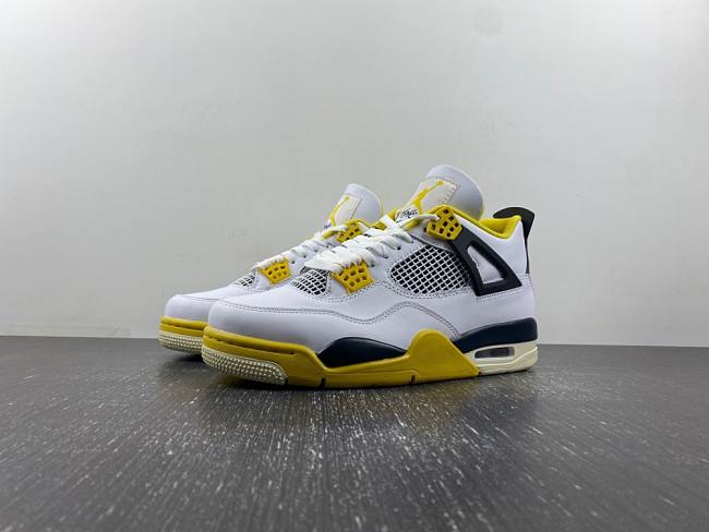 Air Jordan 4 Womens Vivid Sulfur AQ9129-101 - 1