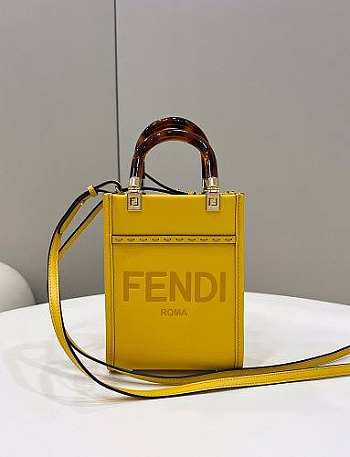 Fendi Mini Tote Bag-13x18x6.5CM