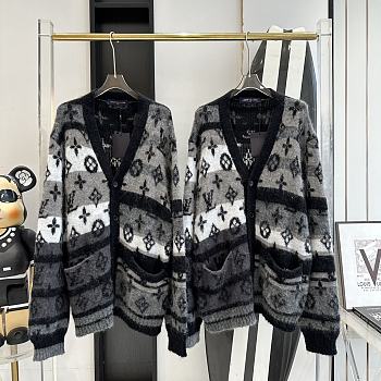 LV Monogram Mohair Cardigan