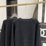 BLACK SAINT LAURENT CARDIGAN - 5
