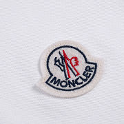 Moncler logo-patch polo shirt/Black - 3