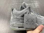 KAWS x Air Jordan 4 “Cool Grey”930155-003 - 5