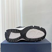 Dior shoes B30 Black Black White Mesh And Technical Fabric  - 5