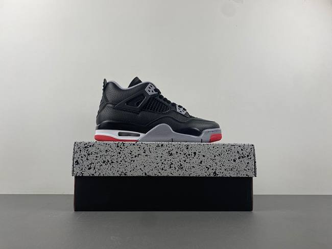 Air Jordan 4 Retro Bred Reimagined GS-  FQ8213-006 - 1