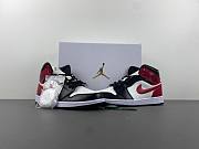 Jordan 1 Mid Gym Red Off Noir (Women's) BQ6472-160 - 3