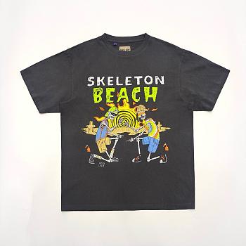 Skeleton beacj T shirt black 