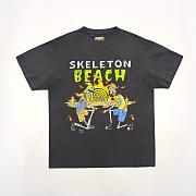 Skeleton beacj T shirt black  - 5
