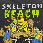 Skeleton beacj T shirt black  - 3