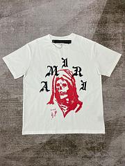 Amiri fashion read logo T shirt - 6