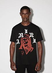 Amiri red logo Black T shirt - 1