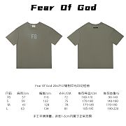 Fear Of God Olive  T-Shirt - buy 3 get 1 free - 6