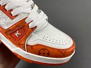 Louis Vuiton  Trainer orange  - 3