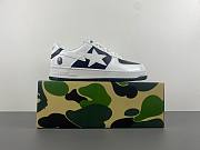 BAPE STA Yuan head white and black  - 1