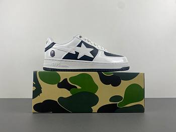 BAPE STA Yuan head white and black 