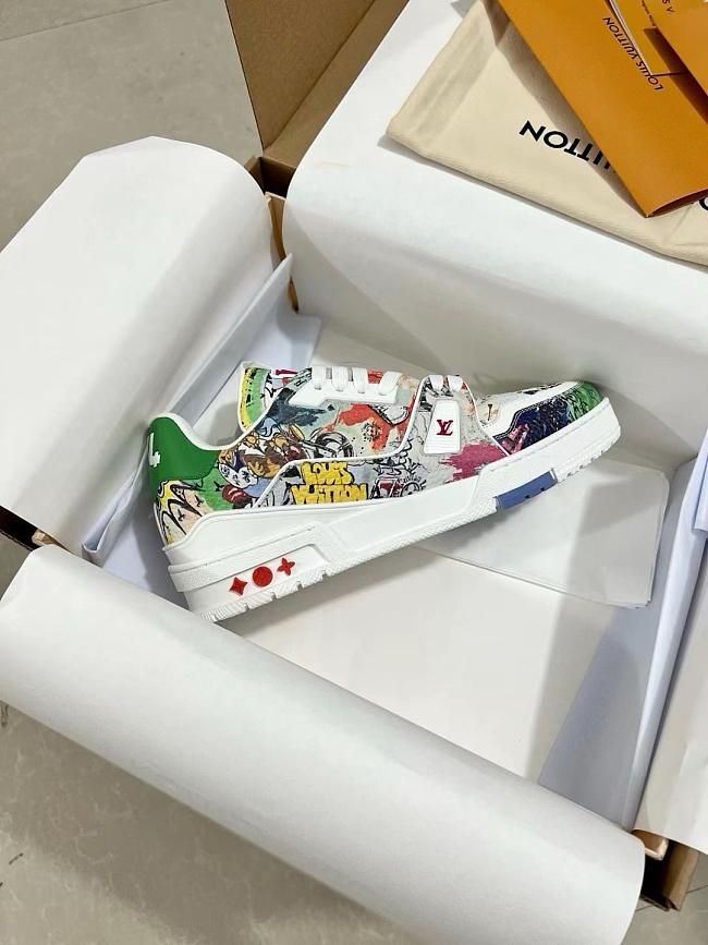  Louis Vuitton LV Trainer Comic Motifs Multi - 1AB9XK - 1