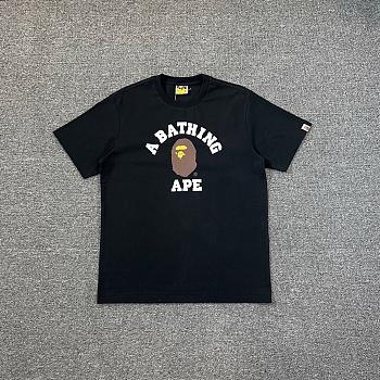 A Bathing Ape Bape black T shirt