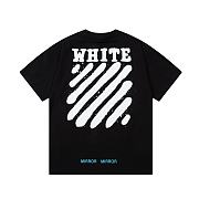 Off white black T shirt - 31935  - 1