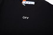 Off white black T shirt - 31935  - 5