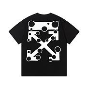 Off white black T shirt - 31948  - 6