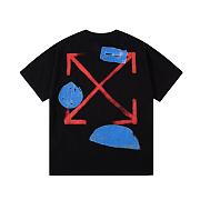 Off white black T shirt- 31939 - 4