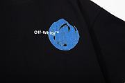 Off white black T shirt- 31939 - 3