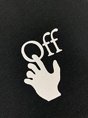 Off-white logo black T shirt - 8DBA - 4