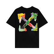 Off-white logo black T shirt  8A - 6
