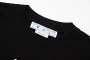 Off-white logo black T shirt  8A - 4