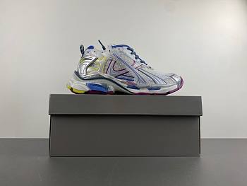 Balenciaga Silver Blue Wine Red - 772774-W3RNY-0328 