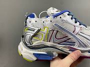 Balenciaga Silver Blue Wine Red - 772774-W3RNY-0328  - 2