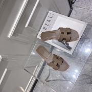 Hermes Oran sandal chocolate - 2
