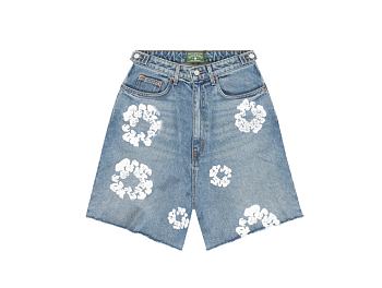 Denim Tears x Levi's The Cotton Wreath Jean Short Light Wash