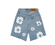 Denim Tears x Levi's The Cotton Wreath Jean Short Light Wash - 2