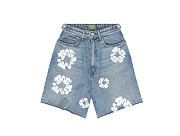 Denim Tears x Levi's The Cotton Wreath Jean Short Light Wash - 3